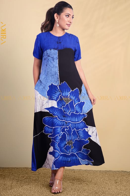 Olivia Batik Designer Dress