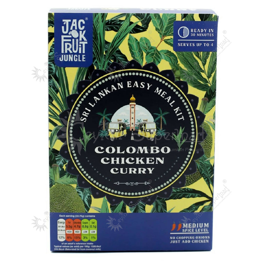 Jackfruit Jungle Sri Lankan Spicy Chicken Feast Easy Meal Kit