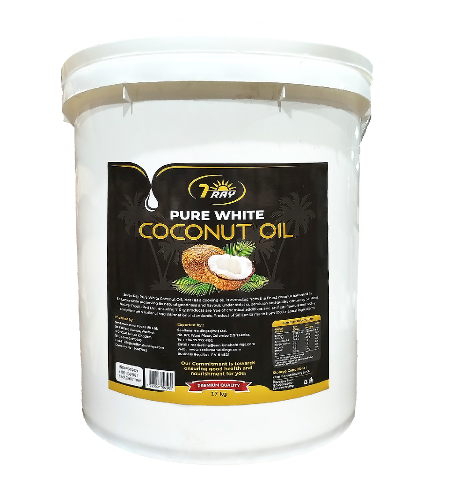 Senikma 7 Ray White Coconut Oil 05 L (Bulk pack)