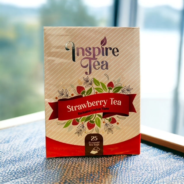 Inspire Strawberry Tea 50g (25 Pyramid Tea Bags)