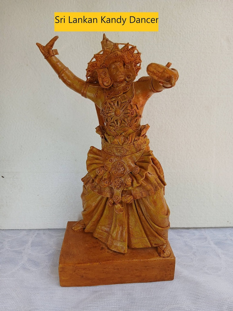 Sri Lankan Traditional Kandyan Dancer Statue