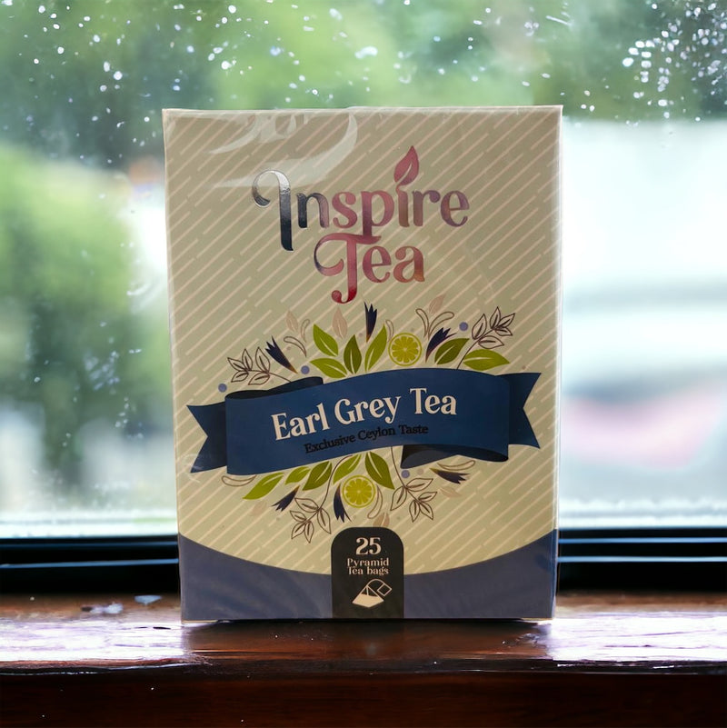 Inspire Earl Gray Tea 50g (25 Pyramid Tea Bags)