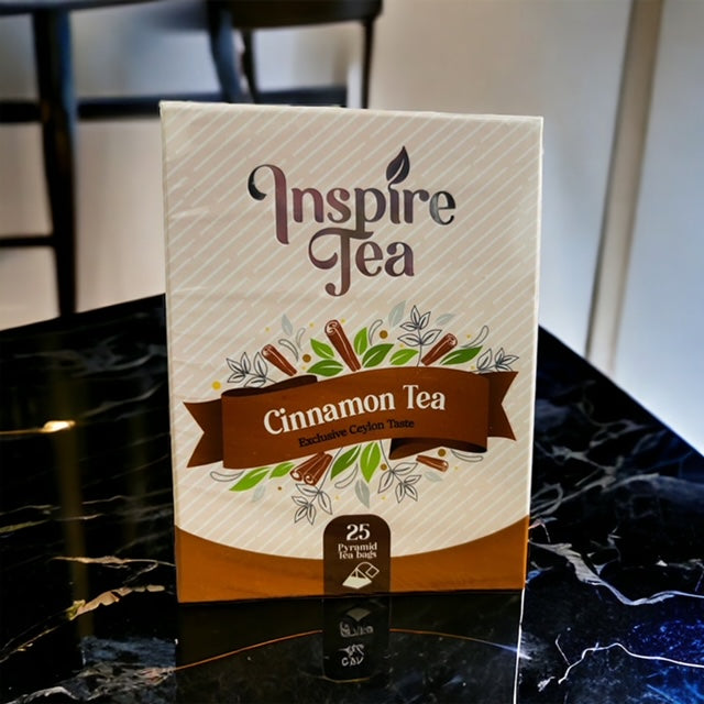 Inspire Cinnamon Tea 50g (25 Pyramid Tea Bags) – Ceylon Supermart