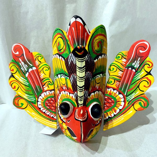 Kaduru Wooden Mask-(Gurulu Raksha)