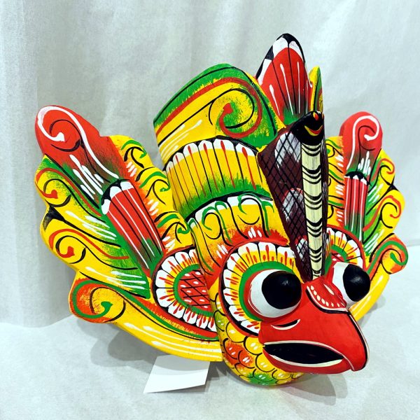 Kaduru Wooden Mask-(Gurulu Raksha)