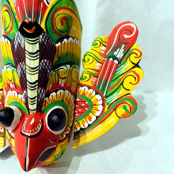 Kaduru Wooden Mask-(Gurulu Raksha)