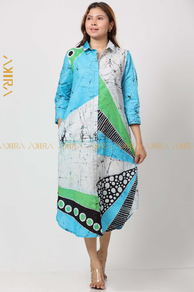 Sadie Batik Designer Dress