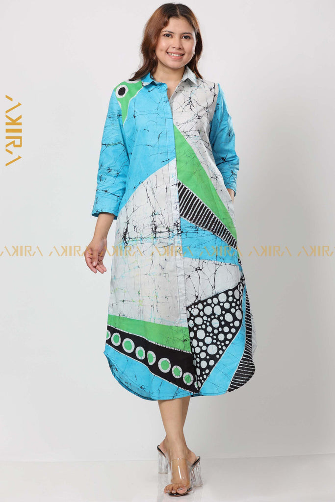 Sadie Batik Designer Dress