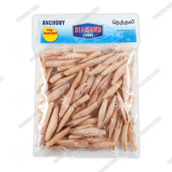 Buy Diamond Frozen Anchovy Headless 1kg From Ceylon Supermart In The Uk